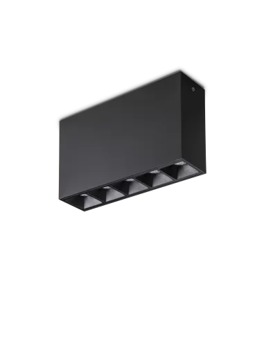 Lubinis šviestuvas lika 12,5w surface black, Ideal lux
