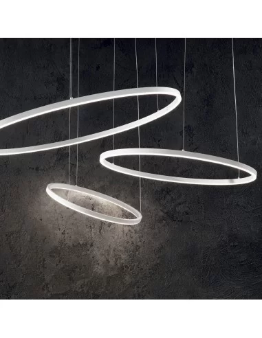 Pakabinamas LED šviestuvas oracle slim 48w 3000k d90 white, Ideal lux