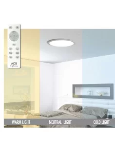 Lubinis šviestuvas imax d60 white su keičiama šviesos temperatūra, ACB design