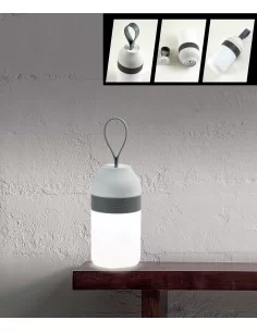 Stalinis LED pakraunamas šviestuvas move it su kolonėle, ACB design