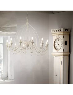 Pakabinamas šviestuvas corte sp12 antique white, Ideal lux