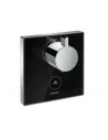 Maišytuvas dušo termostatinis potinkinis ShowerSelect glass 1 chromas/juodas, Hansgrohe