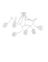 Lubinis šviestuvas octopus 6 white, Ideal lux