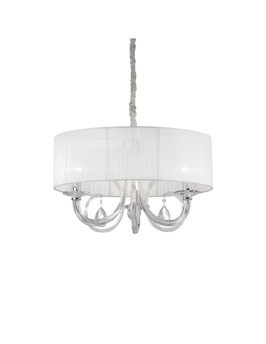 Pakabinamas šviestuvas swan sp3 white, Ideal lux