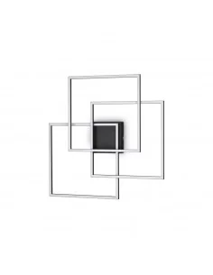 Lubinis šviestuvas frame-2 pl black, Ideal lux