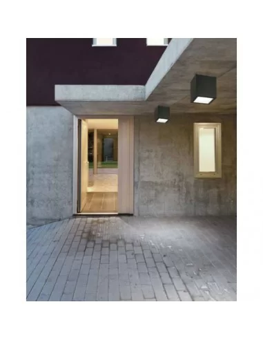 Lubinis šviestuvas techo pl1 big antracite, Ideal lux