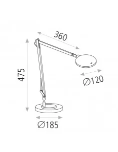 Stalinis LED šviestuvas luxa, ACB design