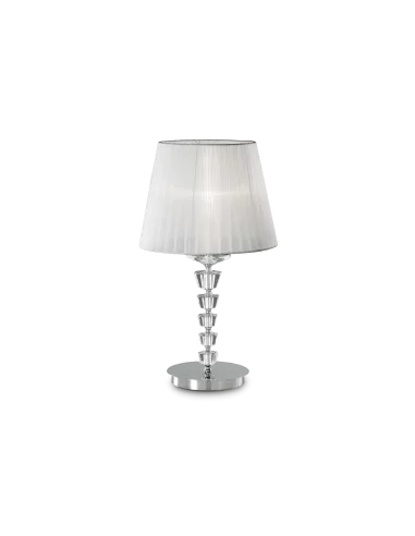 Stalinis šviestuvas pegaso tl1 chrome white, Ideal lux