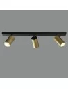 Lubinis kraipomas šviestuvas modrian 3l square gold, ACB design