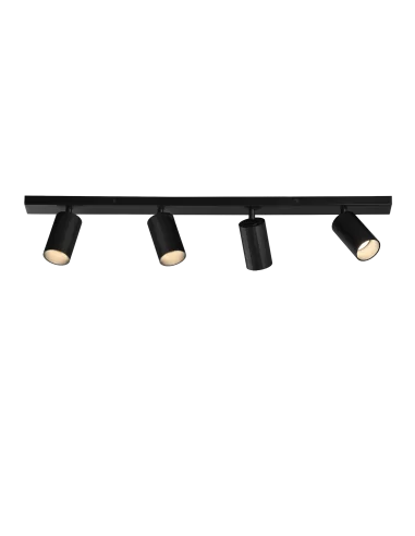 Lubinis kraipomas šviestuvas modrian 4l black, ACB design