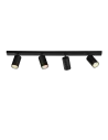 Lubinis kraipomas šviestuvas modrian 4l black, ACB design