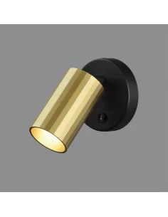 Sieninis šviestuvas modrian 1l gold, ACB design
