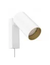 Sieninis šviestuvas mono white/gold su laidu, Nowodvorski