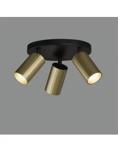 Lubinis kraipomas šviestuvas modrian 3l round gold, ACB design