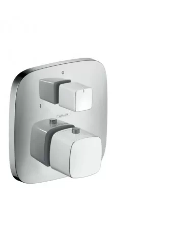 Maišytuvas dušo termostatinis PuraVida 2 funkcijos chromas/baltas, Hansgrohe