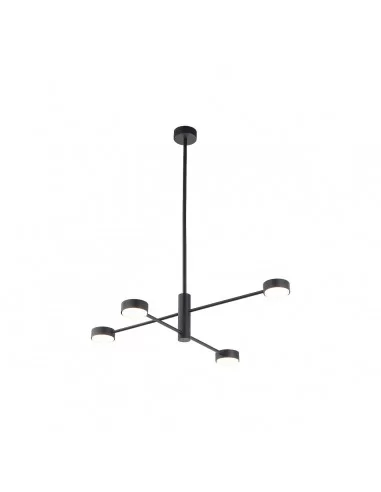 Pakabinamas LED šviestuvas orbit iv black, Nowodvorski