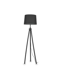 Pastatomas šviestuvas york black, Ideal lux