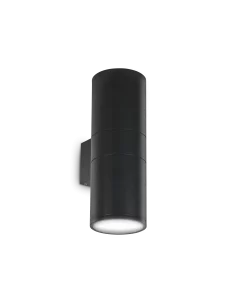 Sieninis dvikryptis šviestuvas gun m black, Ideal lux