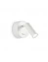 Sieninis šviestuvas bean round white, Ideal lux