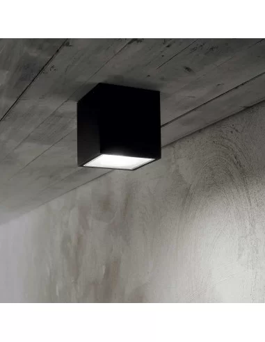 Lubinis šviestuvas techo pl1 small nero, Ideal lux