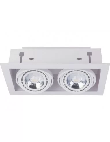 Įleidžiamas kraipomas šviestuvas downlight 2 es111 white, Nowodvorski