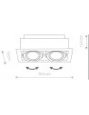 Įleidžiamas kraipomas šviestuvas downlight 2 es111 white, Nowodvorski