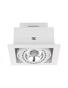 Įleidžiamas kraipomas šviestuvas downlight es111 white, Nowodvorski