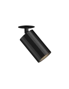Įleidžiamas kraipomas šviestuvas modrian 1l black, ACB design