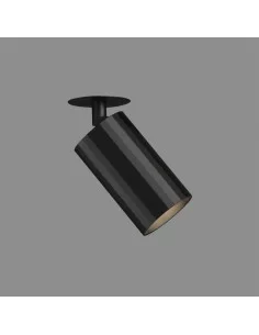 Įleidžiamas kraipomas šviestuvas modrian 1l black, ACB design