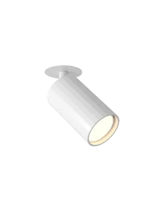 Įleidžiamas kraipomas šviestuvas modrian 1l white, ACB design