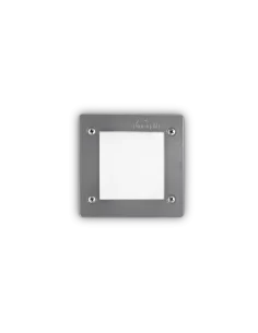 Įleidžiamas šviestuvas leti square grey, Ideal lux