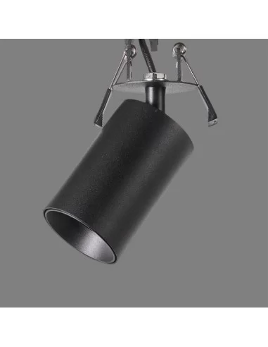 Įleidžiamas šviestuvas zoom black, ACB design