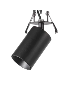 Įleidžiamas šviestuvas zoom black, ACB design