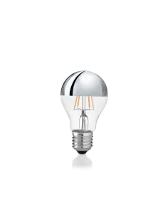 Lemputė lampadina classic e27 8w goccia cromo 3000k, Ideal lux