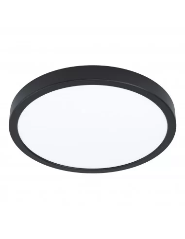 Lubinis LED dimeriuojamas šviestuvas fueva 5 black 20w 3000k, EGLO