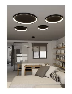 Lubinis LED dimeriuojamas šviestuvas grace d48 4000k black, dali, ACB design