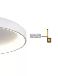 Lubinis LED dimeriuojamas šviestuvas grace d78 3000k triac white, ACB design