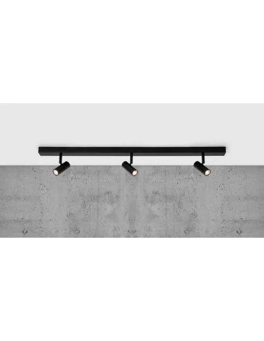 Lubinis LED kraipomas šviestuvas omari 3 black, Nordlux