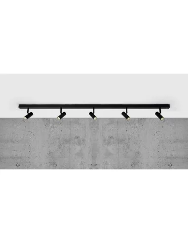 Lubinis LED kraipomas šviestuvas omari 6 black, Nordlux