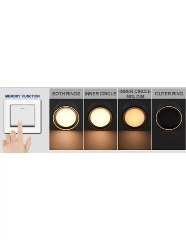 Lubinis LED šviestuvas fallon 12 white, Nordlux