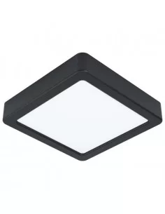 Lubinis LED šviestuvas fueva 5 black 10.5w 3000k ip20, EGLO