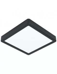 Lubinis LED šviestuvas fueva 5 black 16.5w 3000k ip20, EGLO