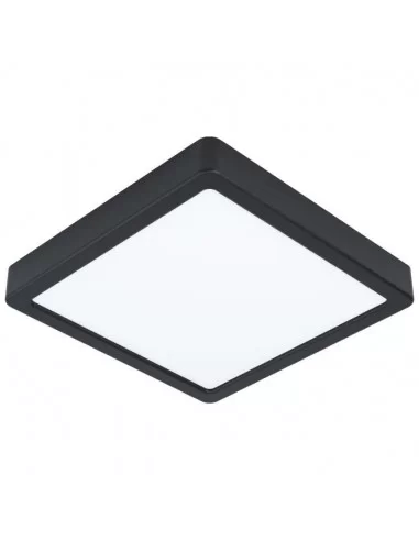 Lubinis LED šviestuvas fueva 5 black 16.5w 3000k ip20, EGLO