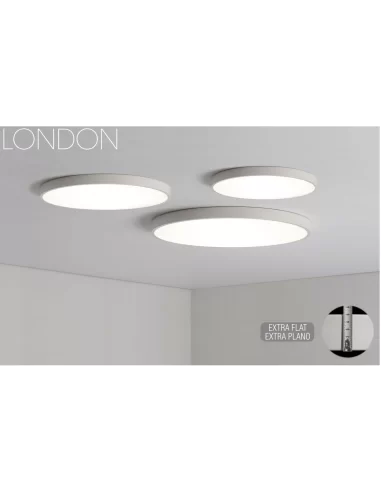 Lubinis LED šviestuvas london white d100 4000k, ACB design