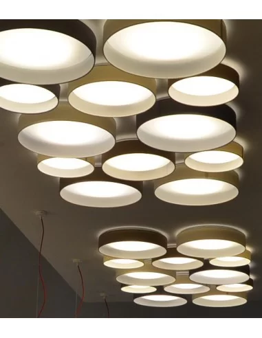 Lubinis LED šviestuvas palomaro taupe l, EGLO