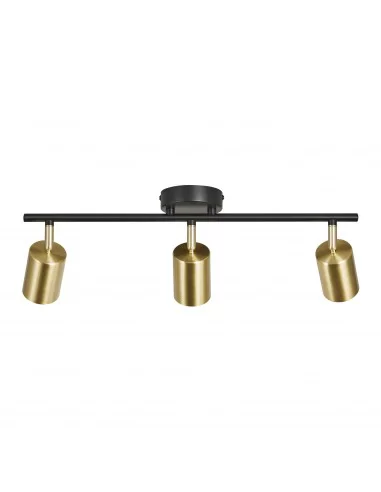Lubinis šviestuvas explore 3 black/brass, Nordlux