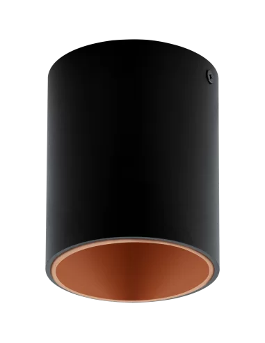 Lubinis šviestuvas round polasso bk copper, EGLO