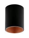 Lubinis šviestuvas round polasso bk copper, EGLO
