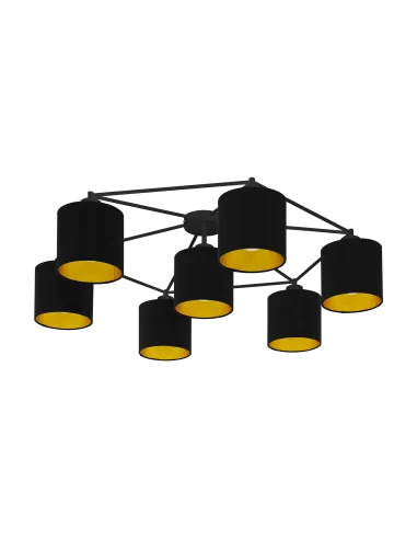 Lubinis šviestuvas staiti 7 black, EGLO