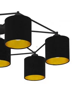 Lubinis šviestuvas staiti 7 black, EGLO